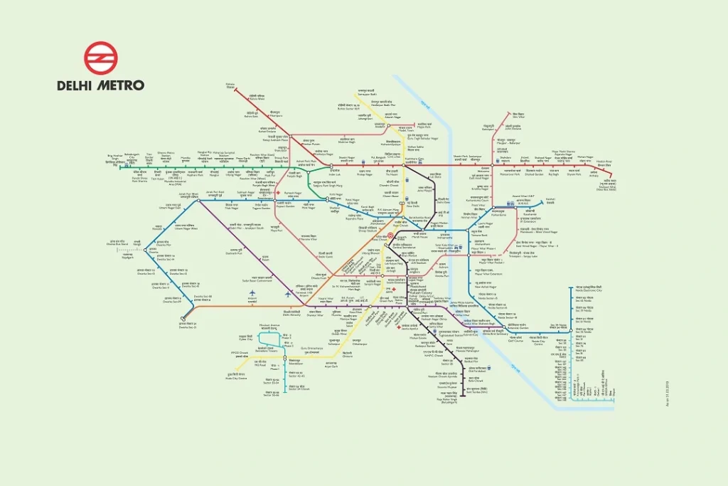 Delhi-metro-map