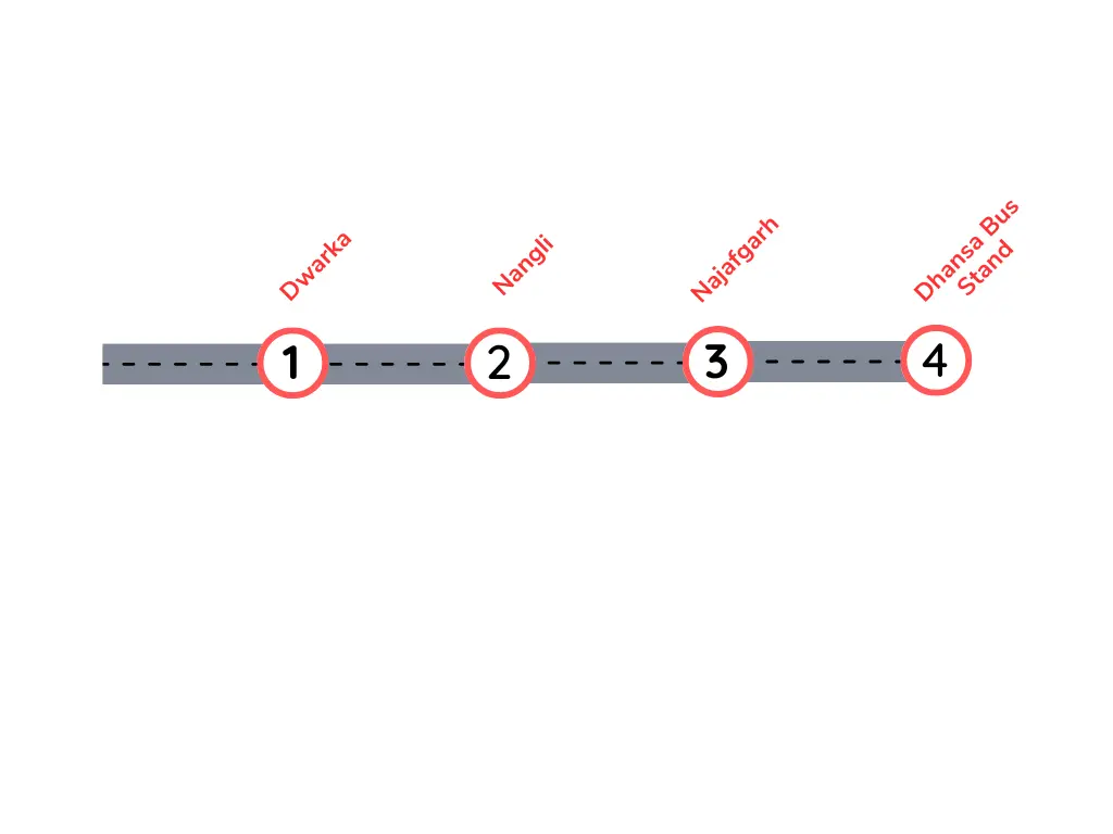 Grey Line delhi metro map