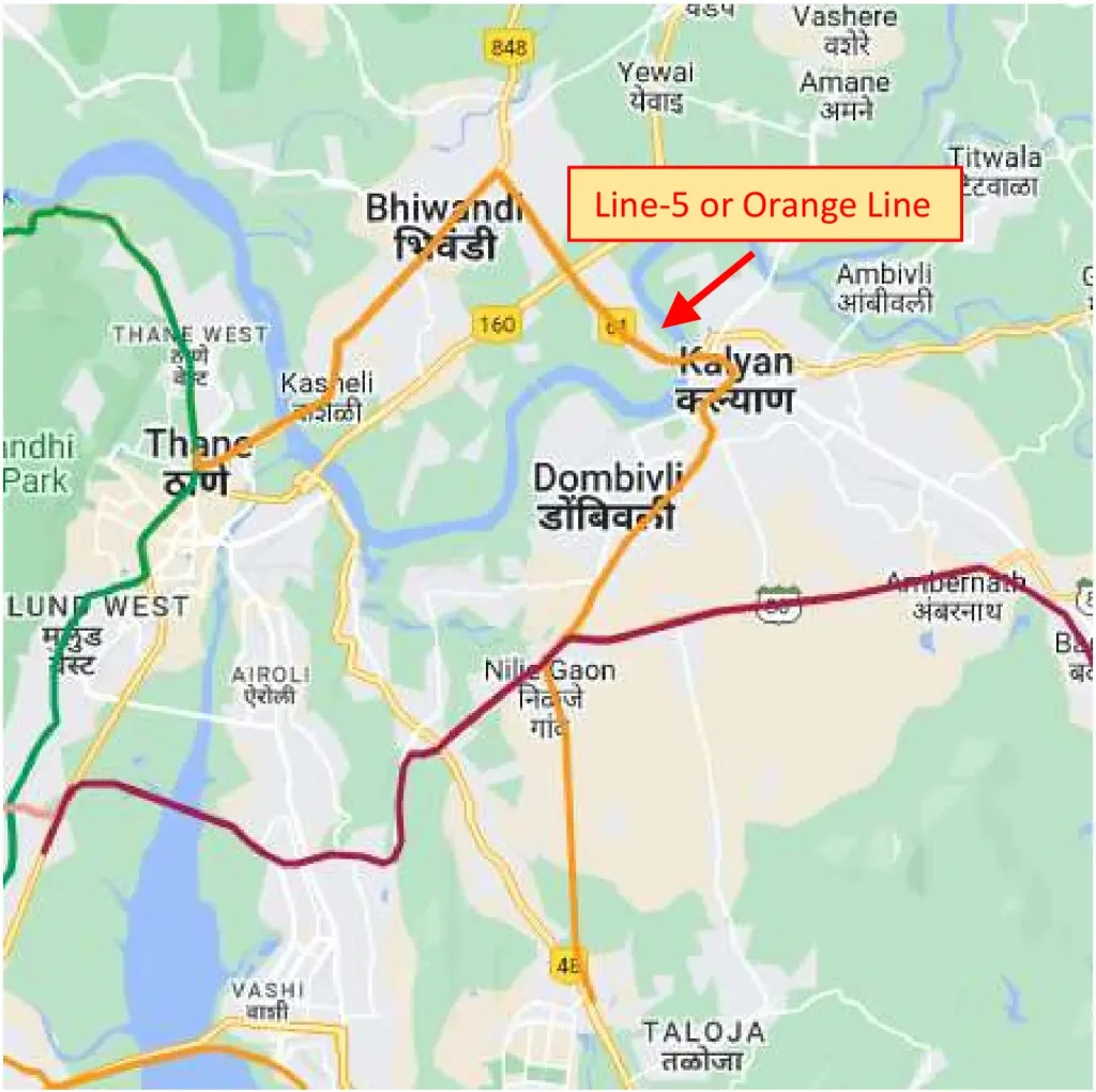 Line-6 of Mumbai Metro Map